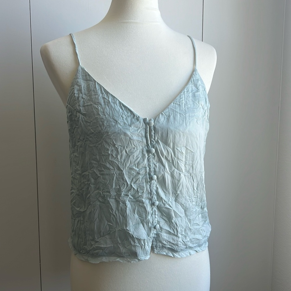 Free People crinkle cami tank NWOT